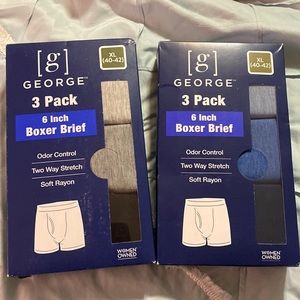 2.   3 pack men’s underwear size XL.  6 pairs total